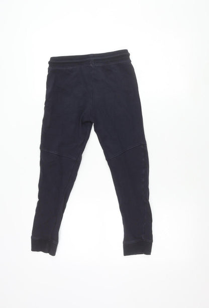 MNG Boys Black Jogger Trousers L Cotton Casual Sports