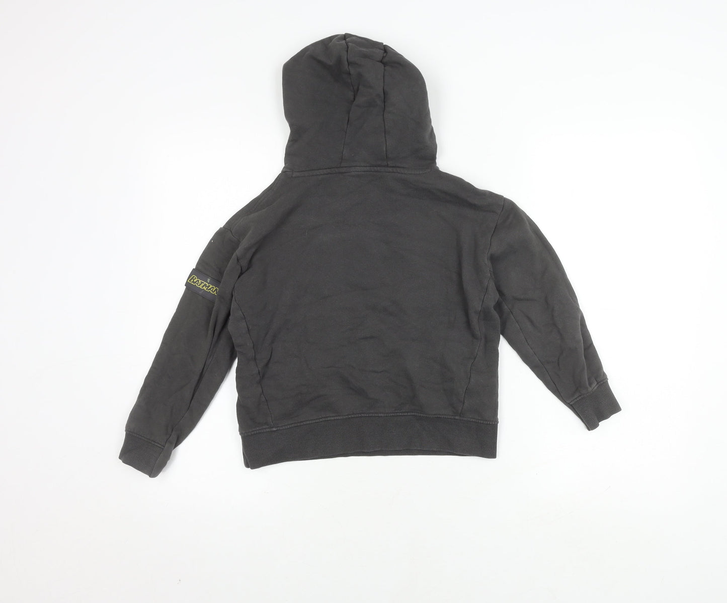 MNG Boys Black Batman Hoodie 9-10 Years Pullover