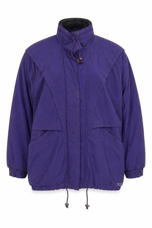 Womens UK Size M DASH Purple Windbreaker Coat