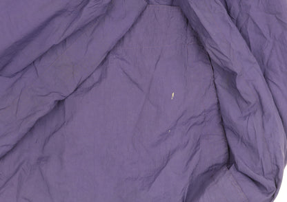 Womens UK Size M DASH Purple Windbreaker Coat
