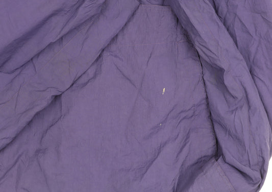 Womens UK Size M DASH Purple Windbreaker Coat