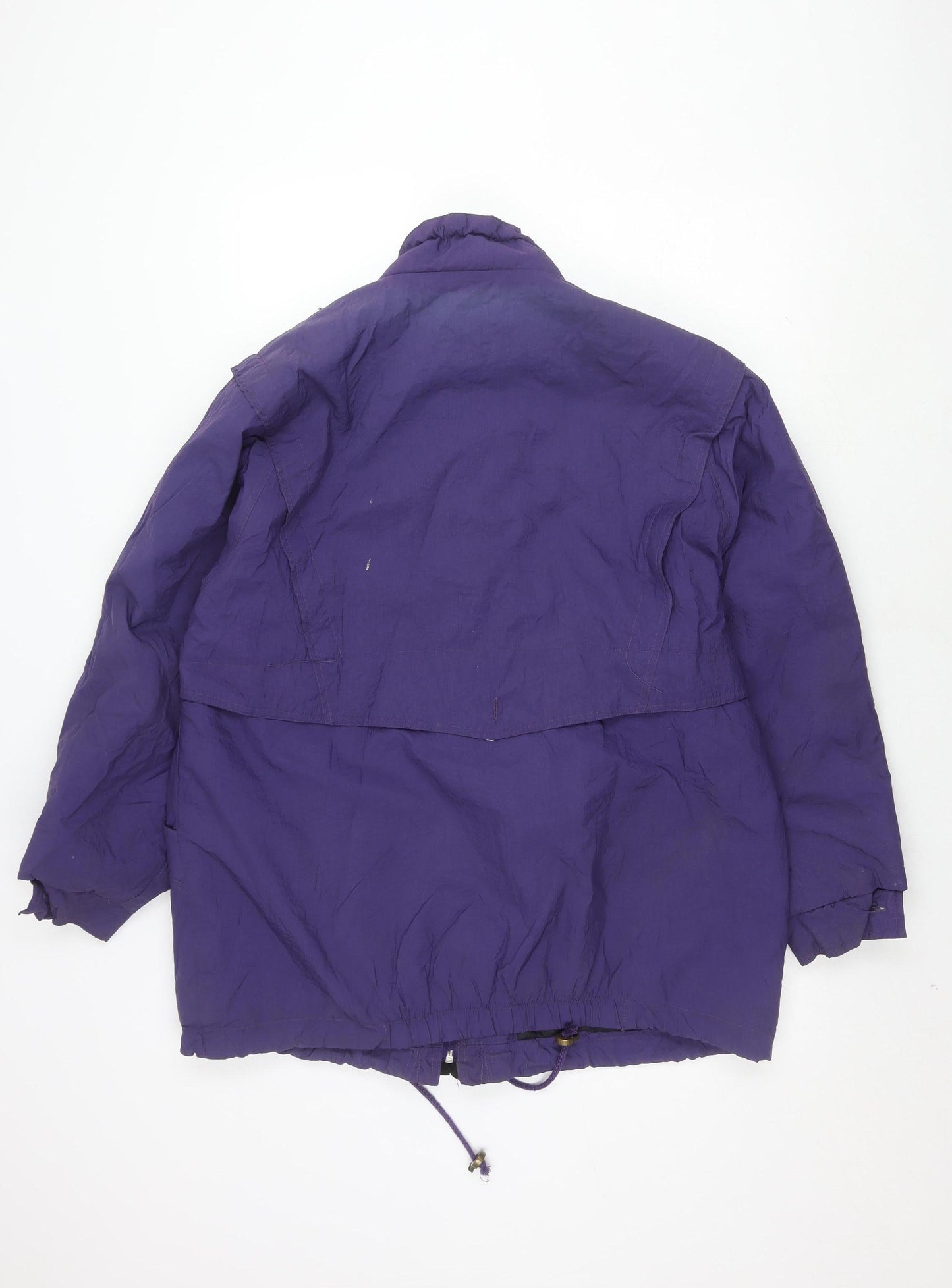 Womens UK Size M DASH Purple Windbreaker Coat