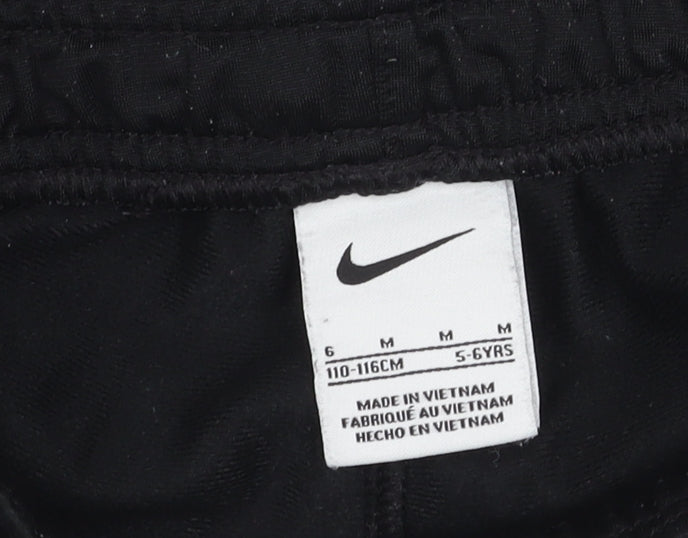 Nike Boys Black Activewear Trousers 5 Years