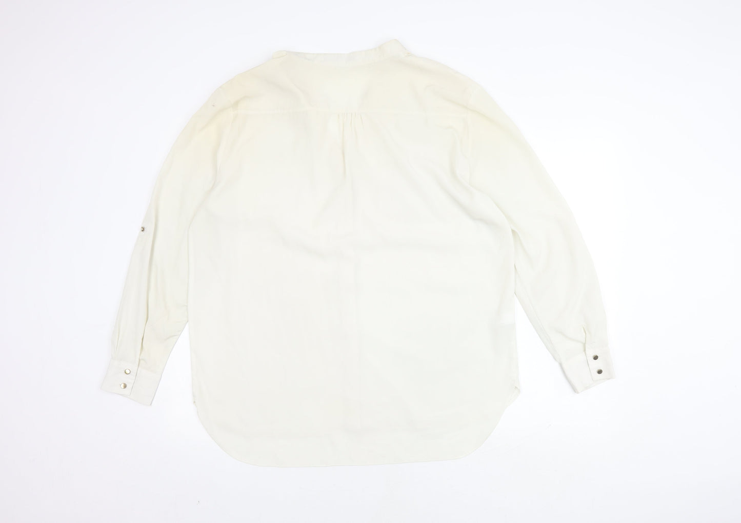 Womens UK Size 16 NEXT White Basic Blouse