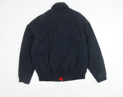 Mens UK Size M Marks and Spencer Blue Bomber Jacket