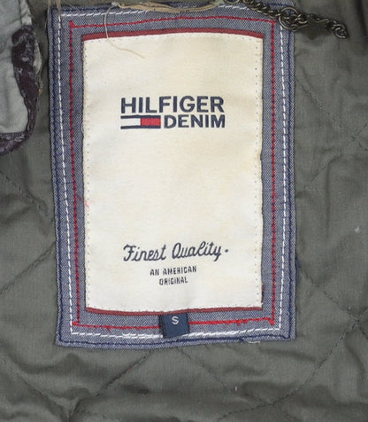 Tommy Hilfiger Women's Green Parka Jacket S