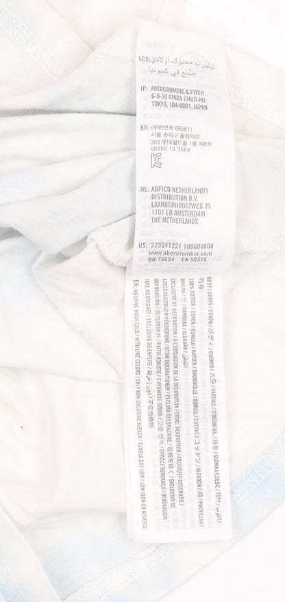 Abercrombie Boys Multicoloured Graphic T-Shirt 9-10 Years