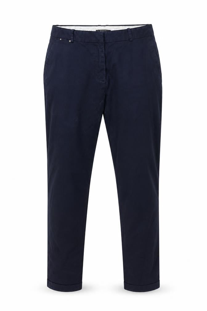 ESPRIT Men's Blue Chino Trousers L Regular Straight