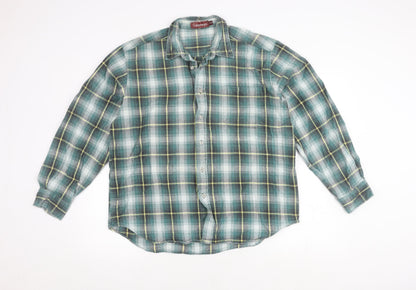 Colourways Men's Multicoloured Check Cotton Shirt 42/44
