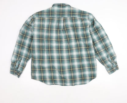 Colourways Men's Multicoloured Check Cotton Shirt 42/44