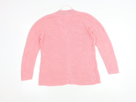 Womens UK Size 8 John Lewis & Partners Pink Cardigan Jumper