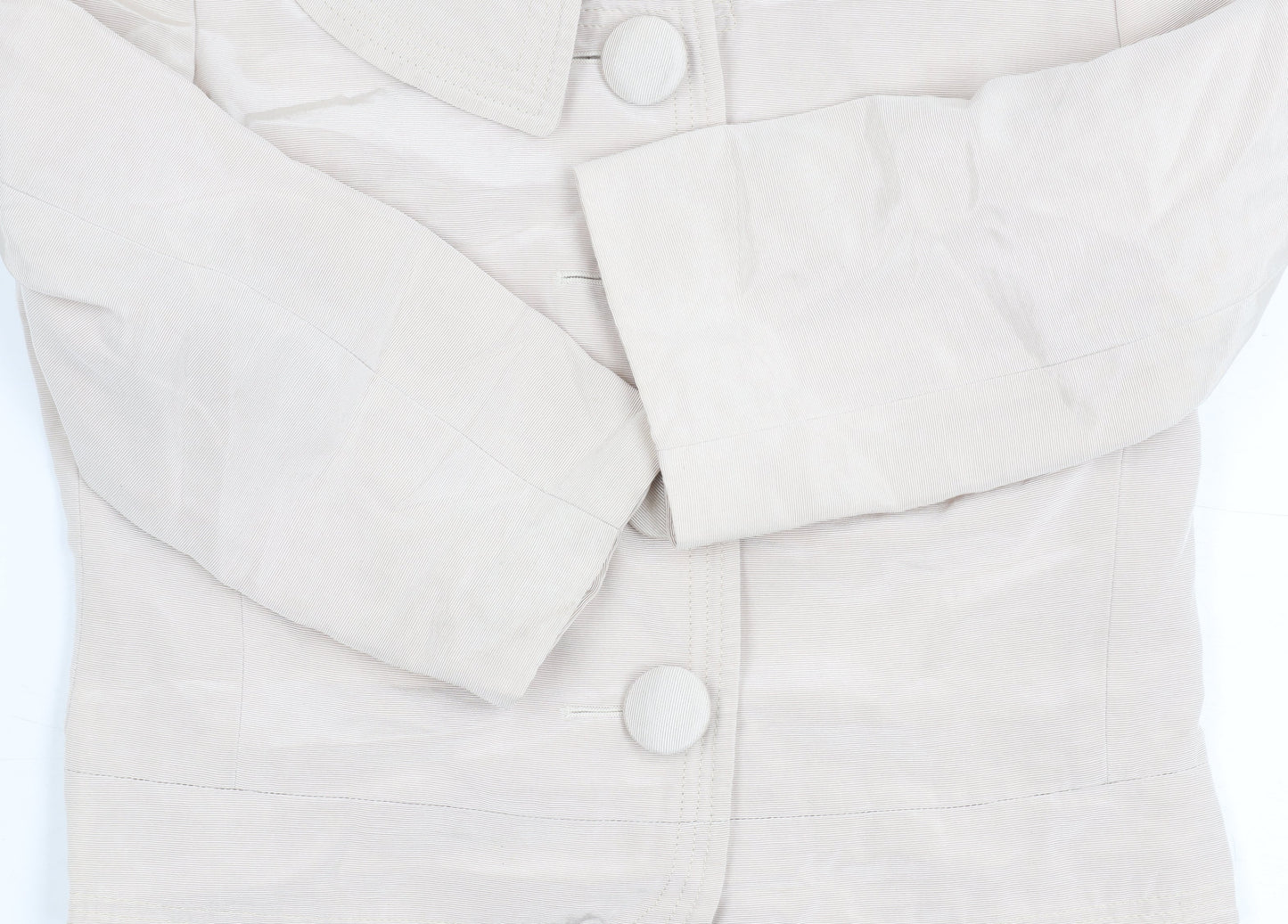 Wallis Beige Women's Blazer Size 10 Casual Spring