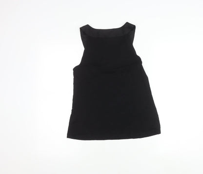 Womens UK Size 12 Rocha John Rocha Black Camisole Blouse
