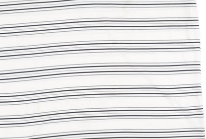 PING Men's XL White Striped Polo for Golf