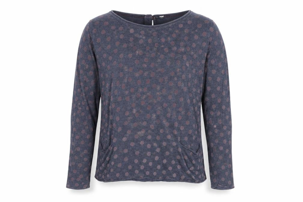 Womens UK Size 10 White Stuff Blue Basic Blouse