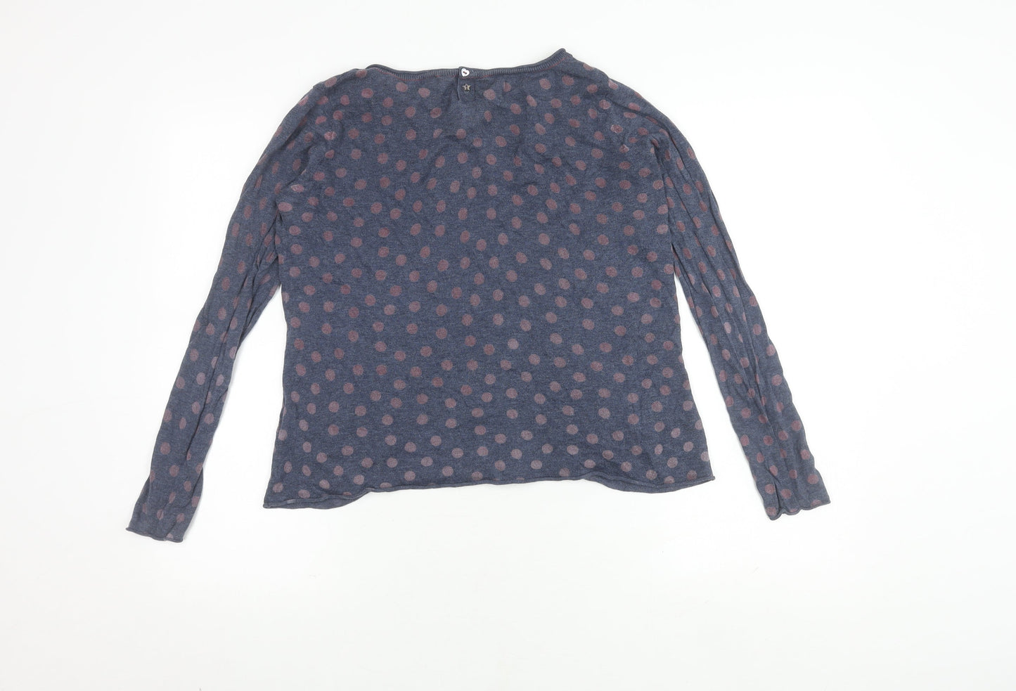 Womens UK Size 10 White Stuff Blue Basic Blouse