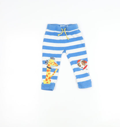 BabyBoden Unisex Striped Joggers 18-24M, Cotton Blend