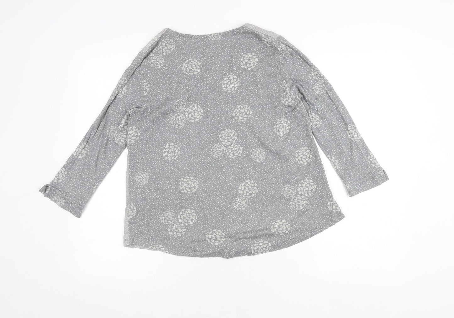 Womens UK Size 10 White Stuff Grey Basic Blouse