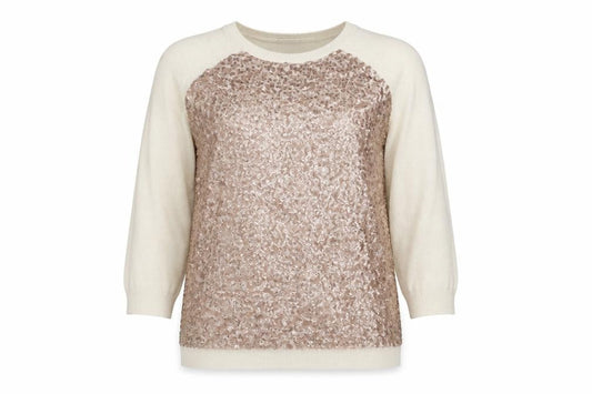 Womens UK Size 6 Whistles Ivory Pullover Jumper