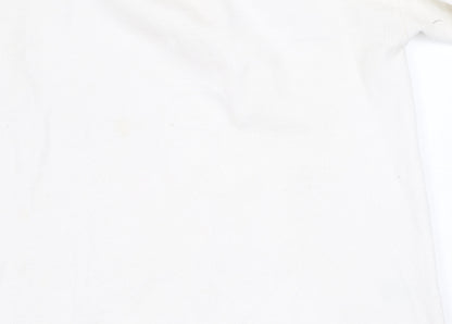 Womens UK Size M River Island White Pullover Jumper