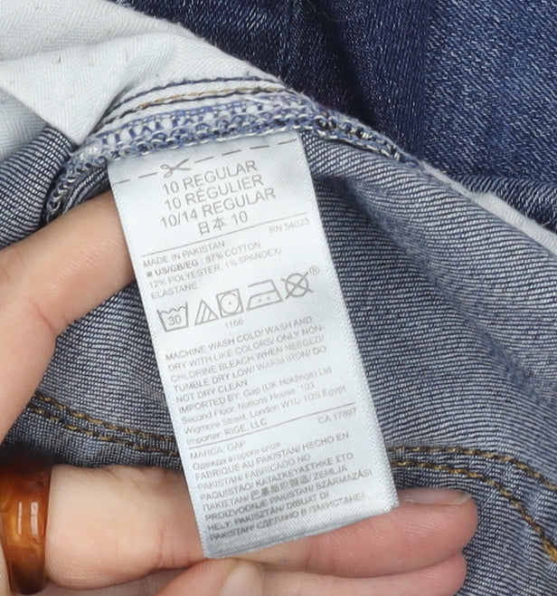 Gap Blue Women's Regular Size 10 Jeans