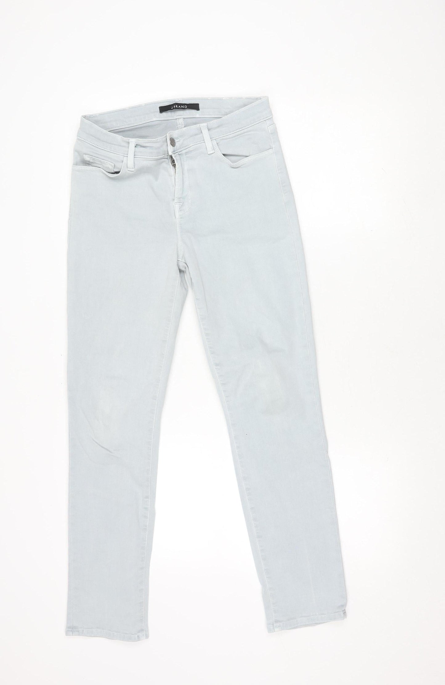 Womens UK Size M J Brand Slim Fit Straight Blue Jeans
