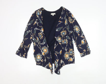 Womens UK Size L Monsoon Blue Cardigan Jumper