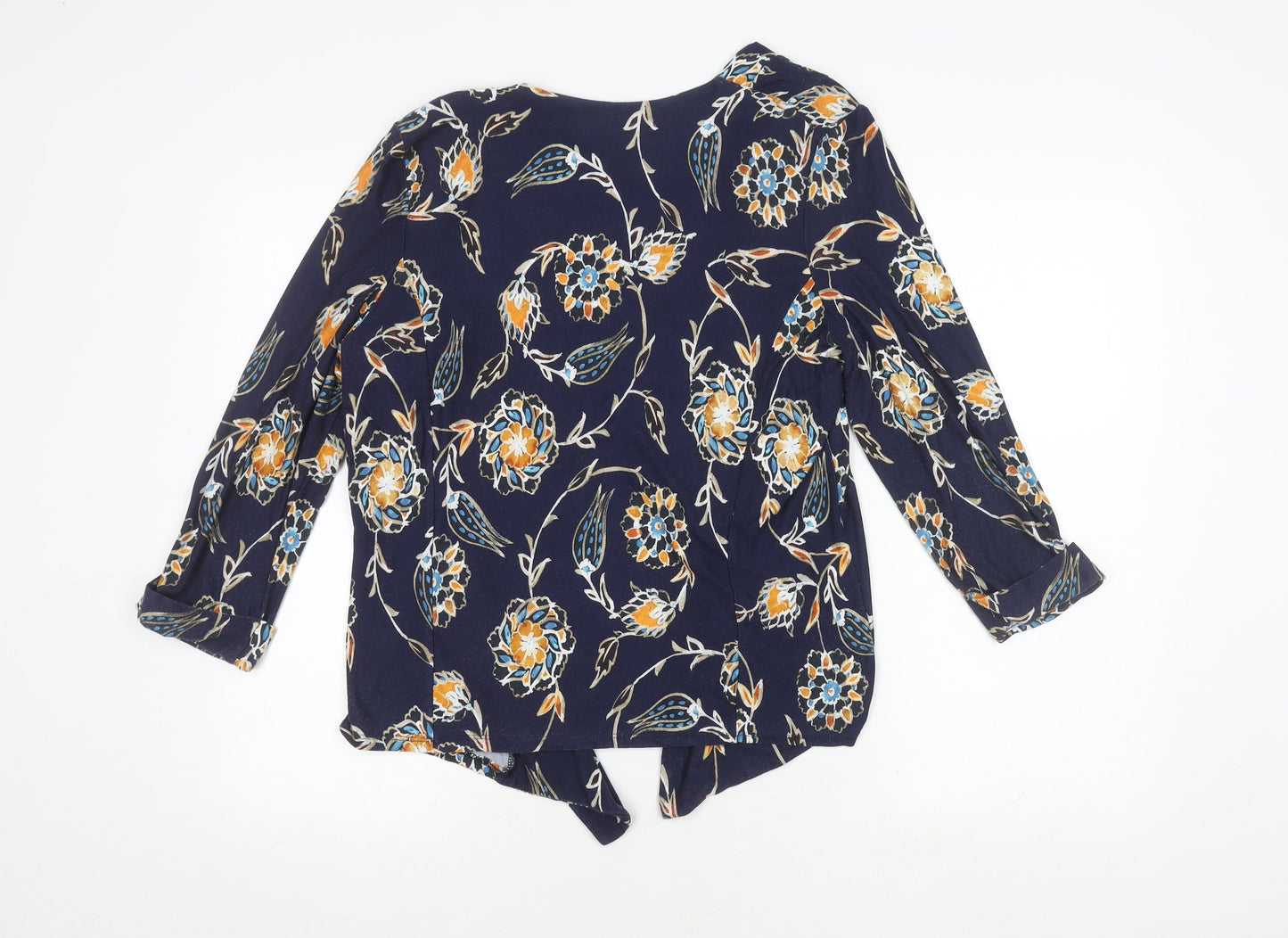 Womens UK Size L Monsoon Blue Cardigan Jumper