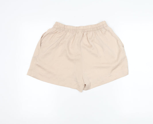 H&M Women's Beige Culotte Shorts Size 8
