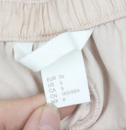 Womens UK Size 8 H&M Regular Fit Culotte Shorts