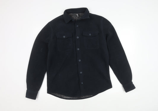 Mens UK Size S Kariban Black Basic Jacket