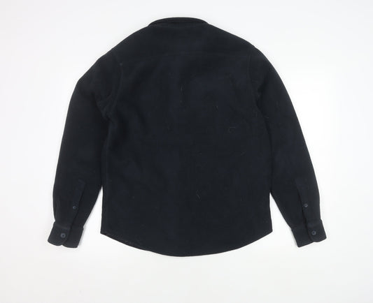 Mens UK Size S Kariban Black Basic Jacket