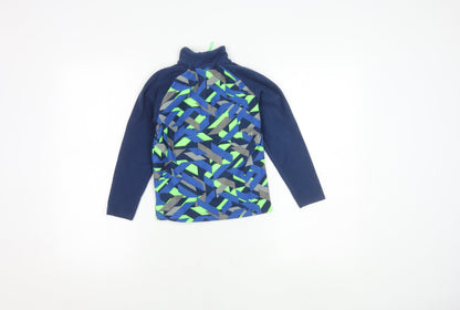 Mountain Warehouse Boys Blue Full Zip Fleece Sweatshirt 5-6Y