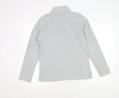 Regatta Women's Grey Full Zip Fleece Sweatshirt Size 10