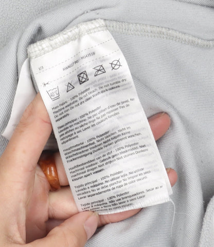 Regatta Women's Grey Full Zip Fleece Sweatshirt Size 10