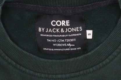 Mens UK Size S JACK & JONES Green Pullover Sweatshirt