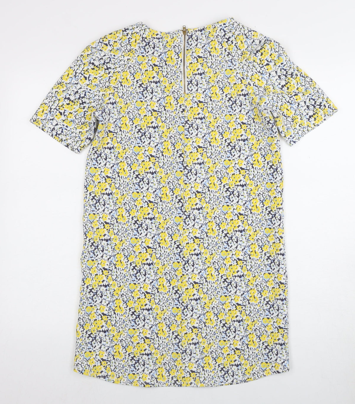 Warehouse Women's Floral Shift Dress Size 10 - Multicoloured