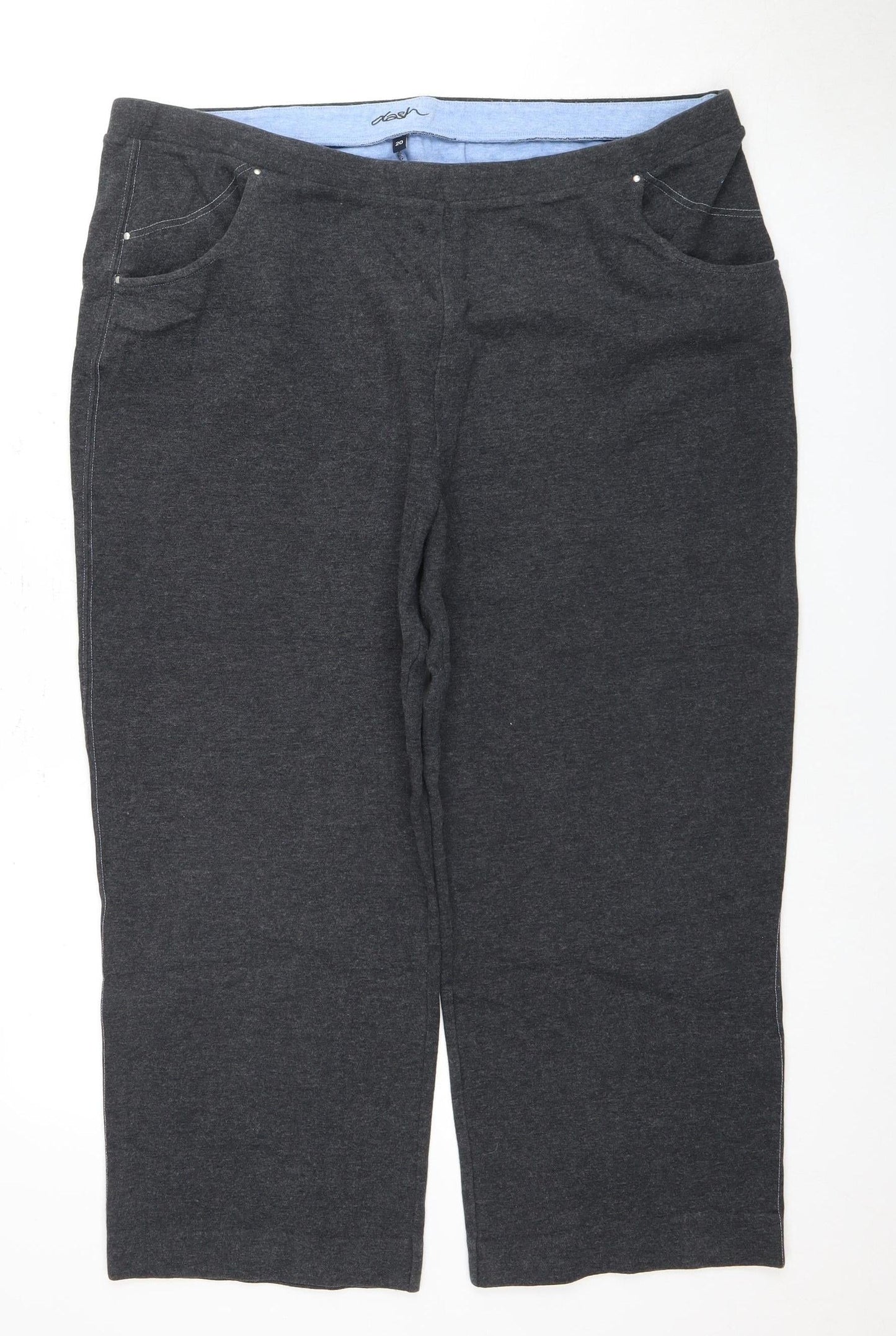 Dash Women's Grey Jegging Size 20 Cotton Blend