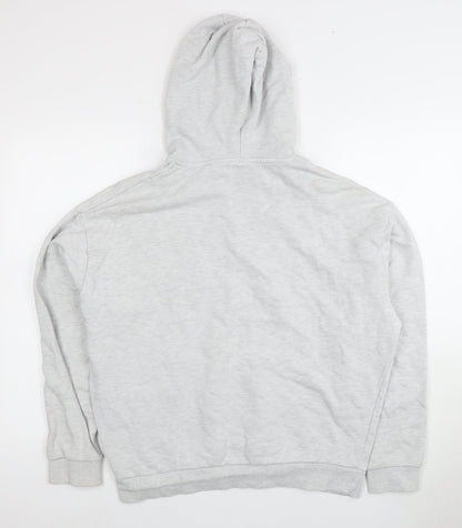 Mens UK Size S ASOS Grey Pullover Hoodie