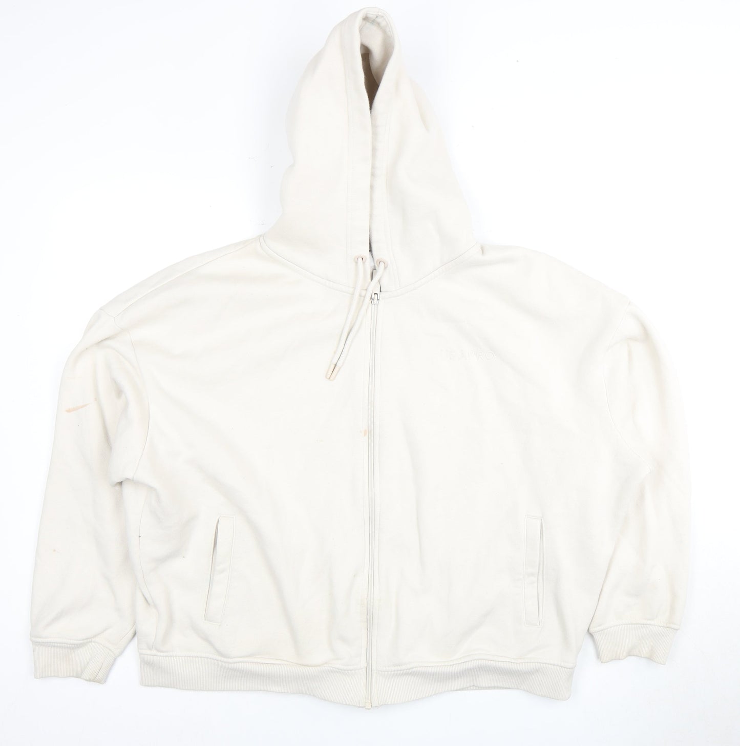 USAPRO Women's Beige XL Zip Hoodie