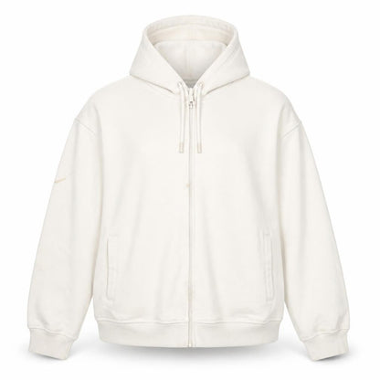 USAPRO Women's Beige XL Zip Hoodie