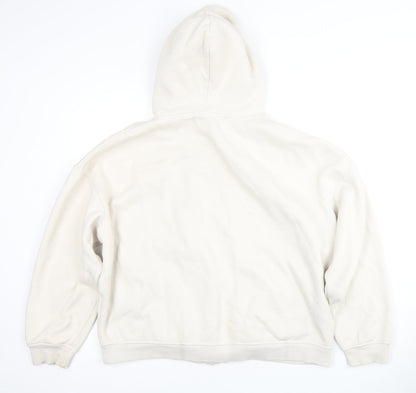 USAPRO Women's Beige XL Zip Hoodie