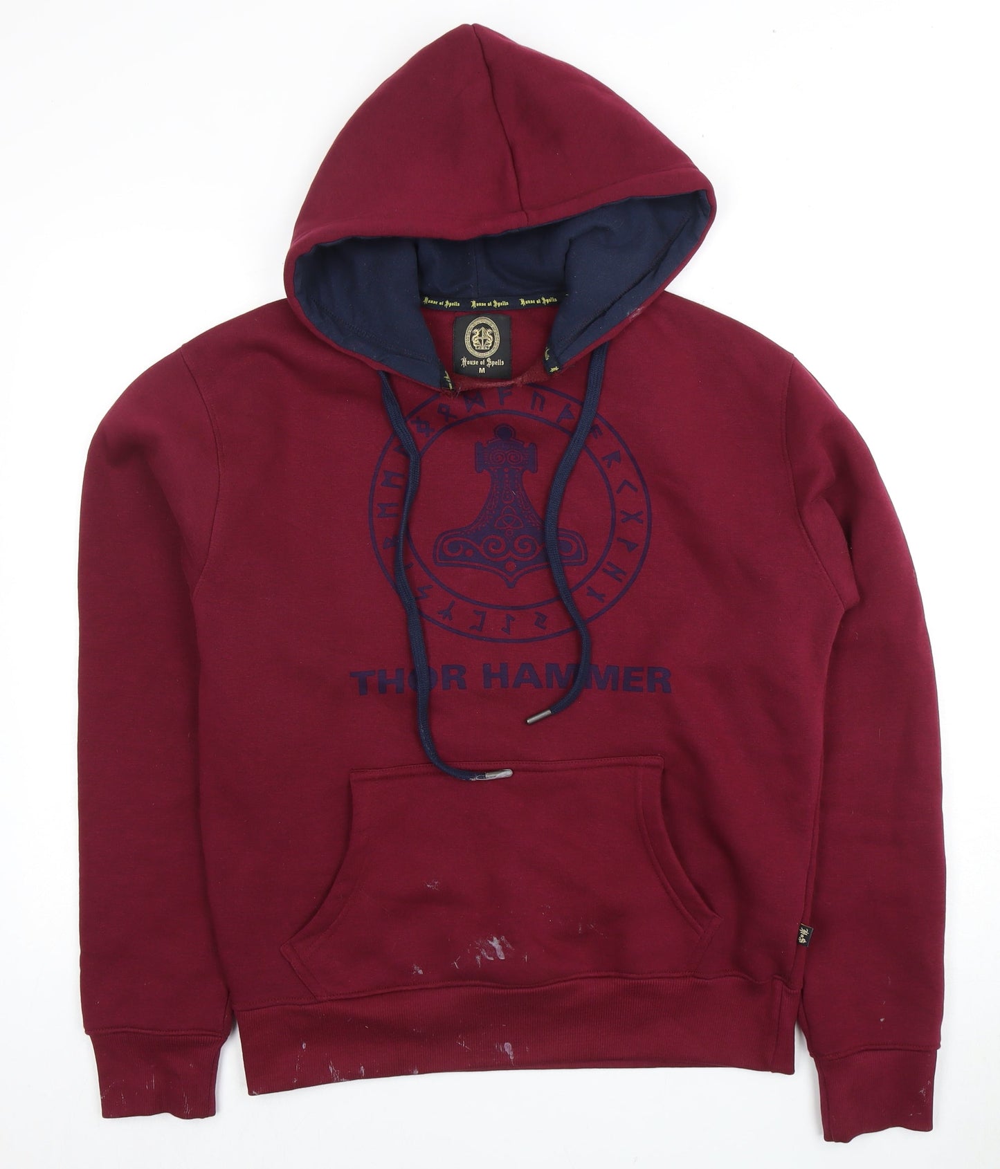 House of Spells Men's Red M Pullover Hoodie