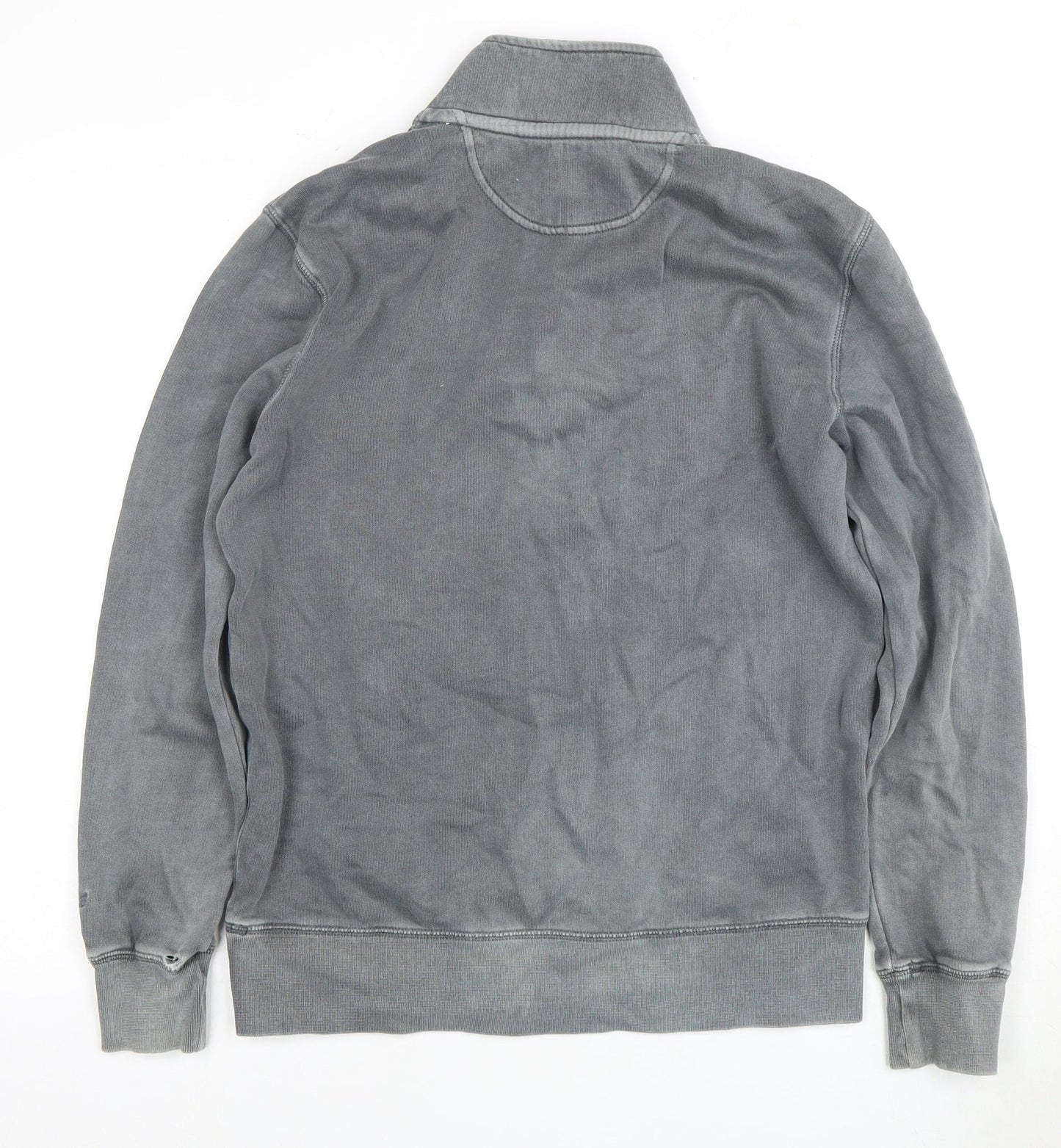 Mens UK Size XS American Eagle Grey 1/4 Zip Sweatshirt