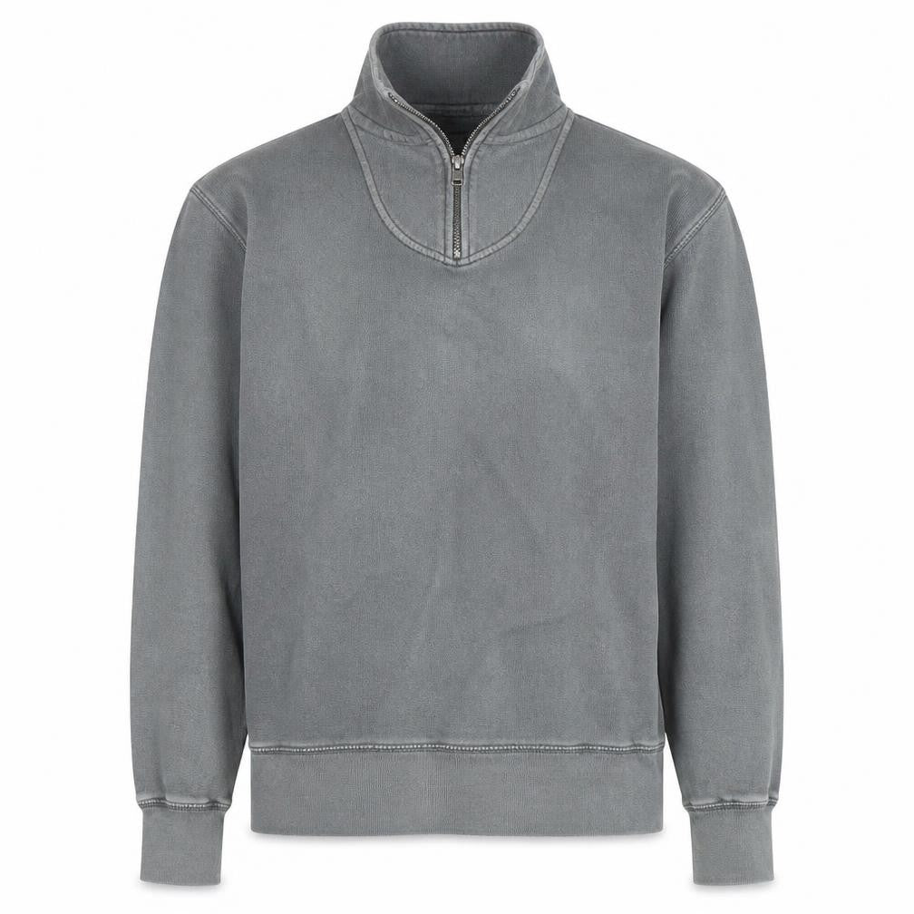 Mens UK Size XS American Eagle Grey 1/4 Zip Sweatshirt