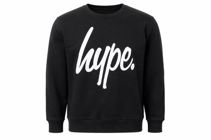 Mens UK Size XL Hype Black Pullover Sweatshirt