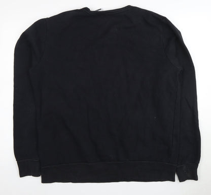 Mens UK Size XL Hype Black Pullover Sweatshirt