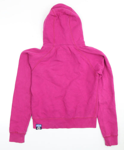 UCLA Girls Pink Pullover Hoodie Size 8 with Logo