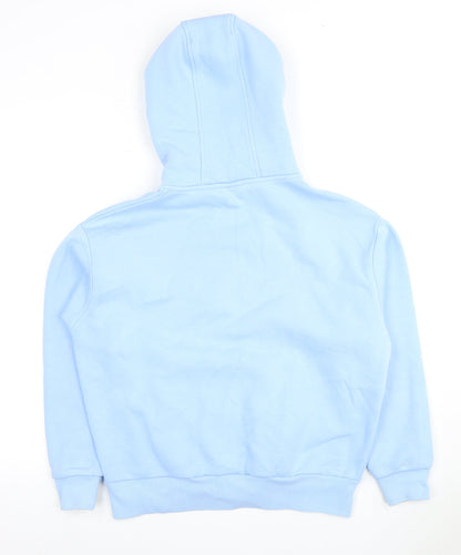 Miss Kick Unisex Kids Blue Pullover Hoodie 11-12Y Logo