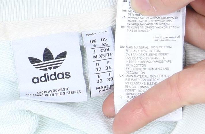 Adidas Women's Beige Pullover Sweatshirt Size 8